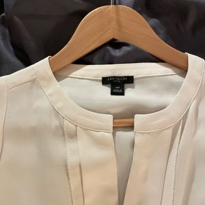 Ann Taylor white work shirt